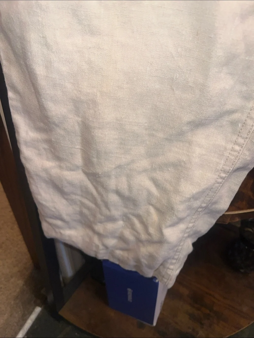 A/X Armani Exchange Men's Light Cream Cotton Chinos